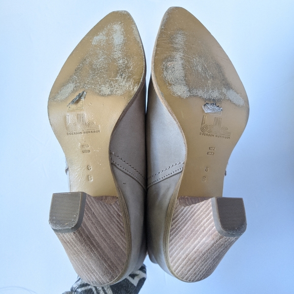 SOLD:::: ANTHROPOLOGIE Belle Sigerson Morrison Suede Ankle Boot Size 8 ::::SOLD - Picture 5 of 5